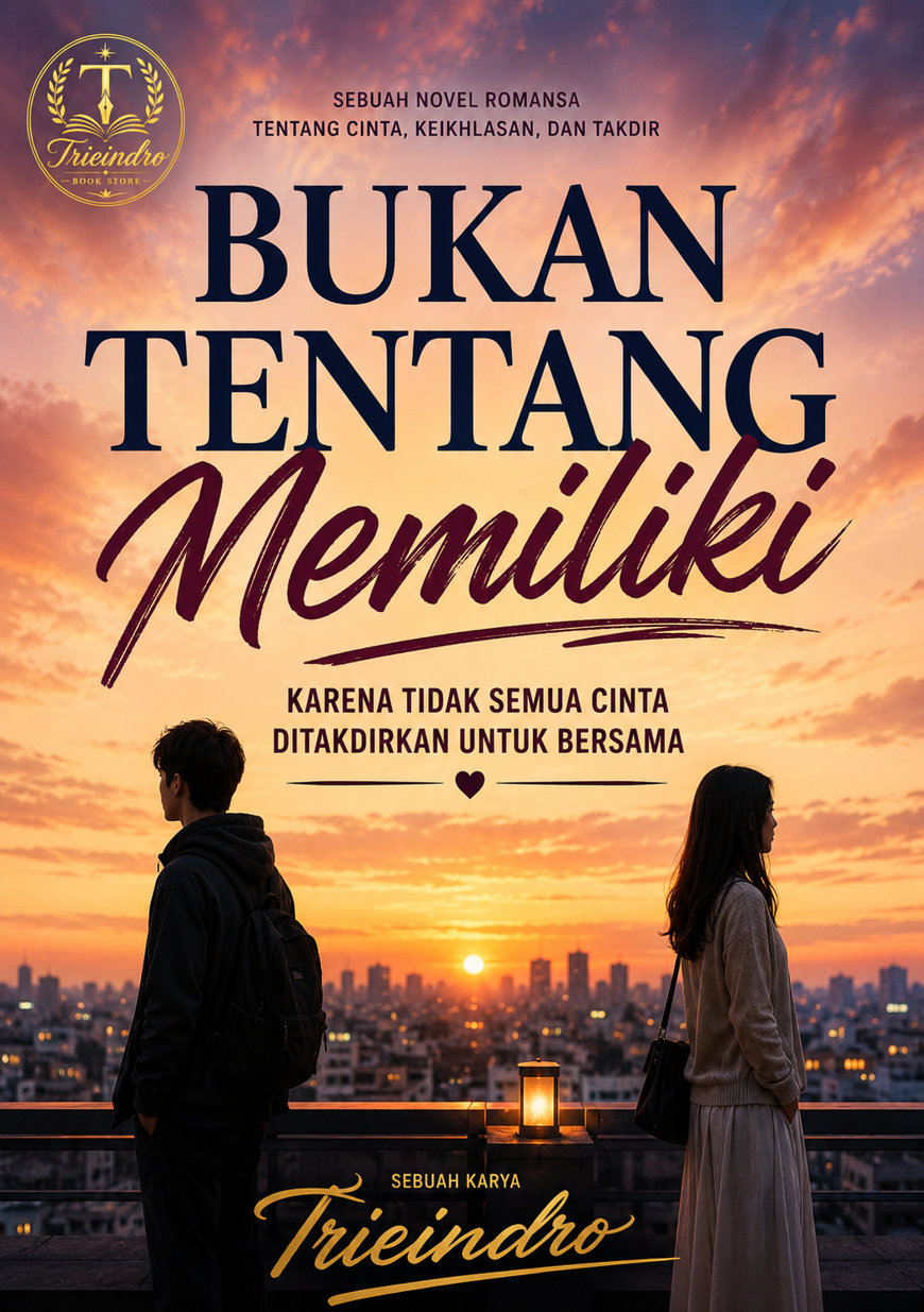 Cover novel Bukan Tentang Memiliki