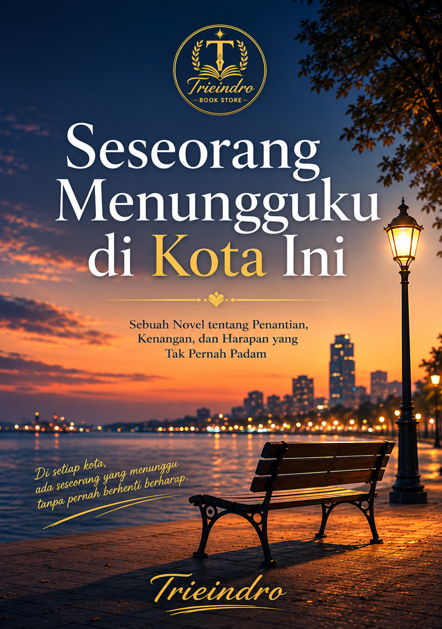 Cover novel Seseorang Menungguku di Kota Ini